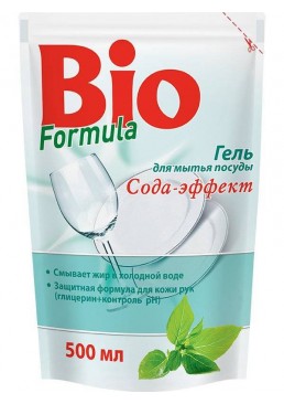 Гель для миття посуду Bio Formula Сода-ефект, 500 мл